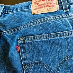 Levi's 505 High-Rise Regular Fit 100% Cotton Y2K Jeans. W36 x L32